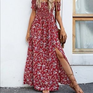 🥳 Sold on Mercari 🥳 NWT Shein Floral Dress